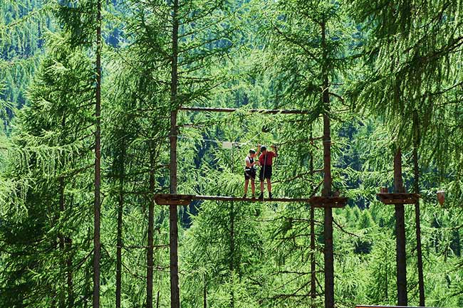 Hochseilgarten Ötzi Rope Park