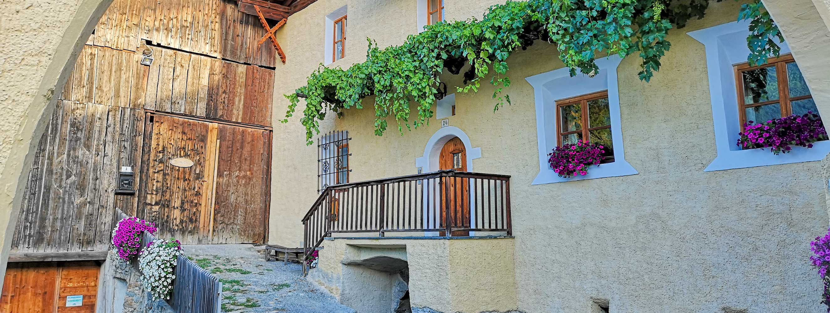 Bertollhof Kortsch im Vinschgau